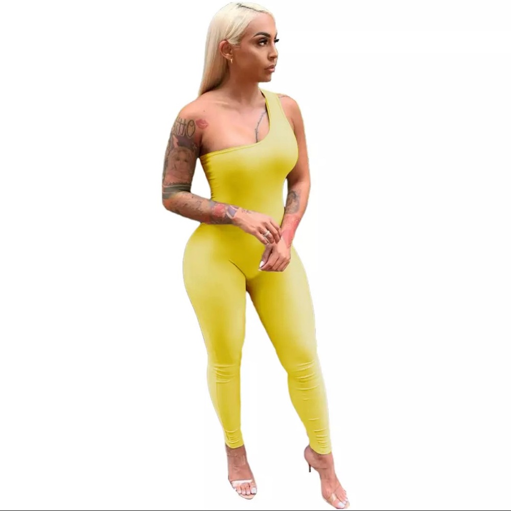 One shoulder Jumpsuit